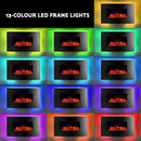 Devanti Electric Fireplace Fire Heater 2000W-7