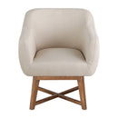 Artiss Armchair Tub Chair Beige Aston-3