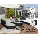 Gardeon 12PC Sofa Set with Storage Cover Outdoor Furniture Wicker-6
