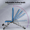 Everfit Weight Bench Adjustable FID Bench Press Home Gym 330kg Capacity-5