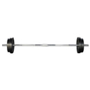 Everfit 38kg Barbell Set Weight Plates Bar Lifting Bench 168cm-3