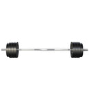Everfit 78kg Barbell Set Weight Plates Bar Lifting Bench 168cm-3