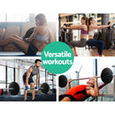 Everfit Weight Plates Standard 2X 5kg Barbell Plate Weight Lifting-6