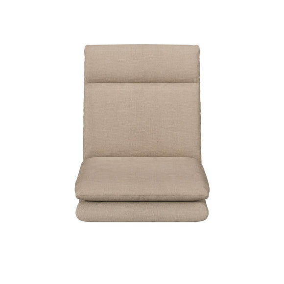 Artiss 4XFloor Chair Sofa Linen Beige