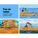 Weisshorn Floating Water Mat 5.5x1.8m Foam Pad Swimming Pool Island Platform-3