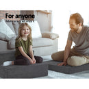 Giselle Bedding Foldable Mattress Folding Foam Bed Mat Single Grey-5