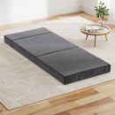 Giselle Bedding Foldable Mattress Folding Foam Bed Mat Single Grey-8