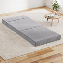 Giselle Bedding Foldable Mattress Folding Foam Bed Mat Light Grey-8