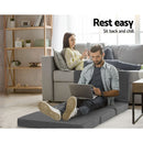 Giselle Bedding Foldable Mattress Folding Foam Single Grey-3