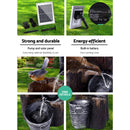 Gardeon Solar Water Feature Cascading Fountain 3-Tier Bucket LED light Bird 76CM-6