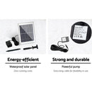 Gardeon Solar Water Feature Tier Fountain with Pump Kit Bird Bath 106CM Peacock-6