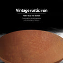 Grillz Fire Pit Bowl Cast Iron Rustic 70cm-4