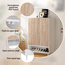 Artiss Shoe Rack Cabinet 24 Pairs 6-tier White-8