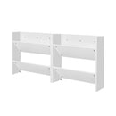 Artiss Shoe Rack 2-tier 12 Pairs Wall Mounted x2 - White-7