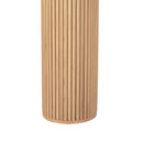 Artiss Console Table Oval 115CM Pine Blake-6