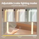 Artiss Dressing Table Vanity Desk Set Stool Led White-5