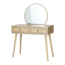 Artiss Dressing Table Set Rattan Frances-3