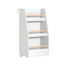 Keezi Kids Bookshelf 3 Tiers Storage Children Bookcase Organiser Display Shelf-5