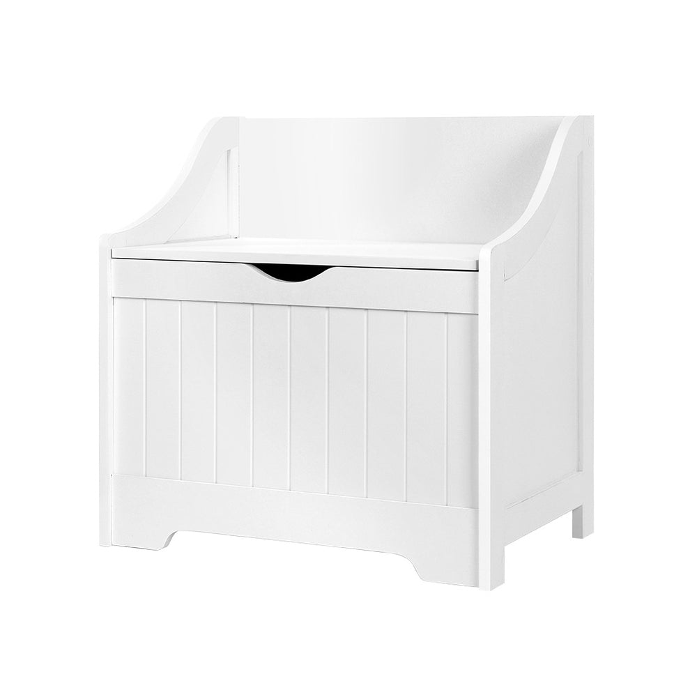 Keezi Kids Toy Box Chest Children Storage Clothes Toys Organiser Square - 0