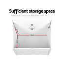 Keezi Kids Toy Box Chest Children Storage Clothes Toys Organiser Square-12