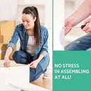 Artiss Bathroom Storage Cabinet - White-5