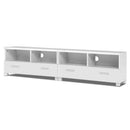 Artiss TV Stand Entertainment Unit with Drawers - White-3