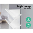 Artiss Tree Bookshelf 7 Tiers - ECHO White-7