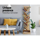 Artiss Tree Bookshelf 9 Tiers - ECHO Oak-5