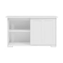 Artiss Buffet Sideboard Sliding Doors - SERA White-4