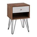 Artiss Bedside Table 1 Drawers with Shelf - LARS-1