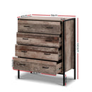 Artiss 4 Chest of Drawers - BARNLY-4