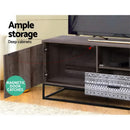 Artiss TV Cabinet Entertainment Unit Stand Storage Wooden Industrial Rustic 180cm-6
