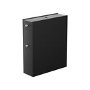 Artiss Bathroom Storage Cabinet Toilet Slim Tissue Box Caddy Holder Side Wooden Black-3