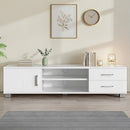 Artiss Entertainment Unit TV Cabinet 120cm White Dylan-1