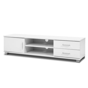 Artiss Entertainment Unit TV Cabinet 120cm White Dylan - 0