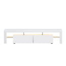 Artiss Entertainment Unit TV Cabinet LED 189cm White Elo-5