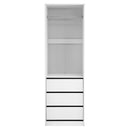 Artiss Wardrobe Clothes Closet Storage Organizer White-4