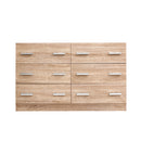 Artiss 6 Chest of Drawers - VEDA Pine-5