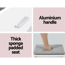 Artiss Dressing Table Stool Set Sliding Mirror White Demi-8