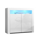 Artiss Buffet Sideboard LED - ARNO White-1