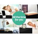 Artiss 2X Bedside Table 2 Drawers Lift-up Storage Black-6