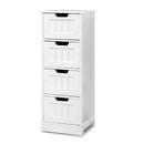 Artiss 4 Chest of Drawers - LEESA White-3