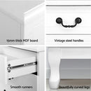 Artiss 5 Chest of Drawers - KUBI White-8