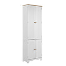 Artiss Buffet Sideboard 4 Doors - BERNE White-2