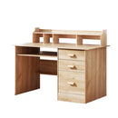 Artiss Computer Desk Office Study Desks Table Shelf Drawer-1