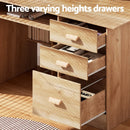 Artiss Computer Desk Office Study Desks Table Shelf Drawer-4