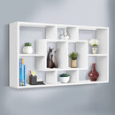 Artiss Floating Wall Shelves Bookshelf White-7