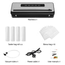 Devanti Food Vacuum Sealer Machine Sealing Cutter 5 Modes Storage Bags 4 Rolls-3