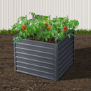 Green Fingers 2x Garden Bed 100x100x77cm Planter Box Raised Container Galvanised-8