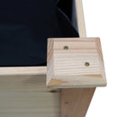 Green Fingers Garden Bed Elevated 120x60x80cm Wooden Planter Box Raised Container-3